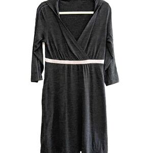 Ibex wool hooded dress